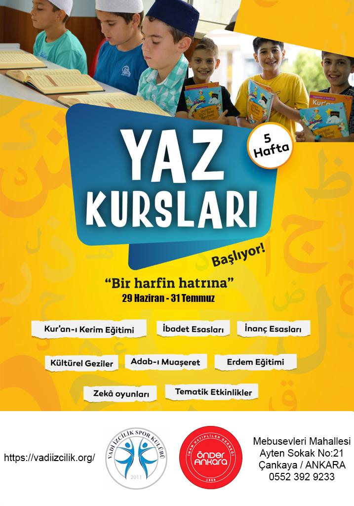 2026 Yaz Kursumuz Başlıyor